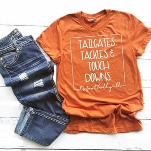 It's Football Ya'll Tennessee Volunteers Graphic T